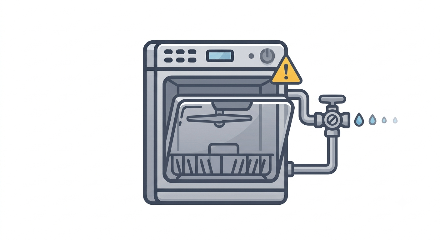 Dishwasher not filling with water