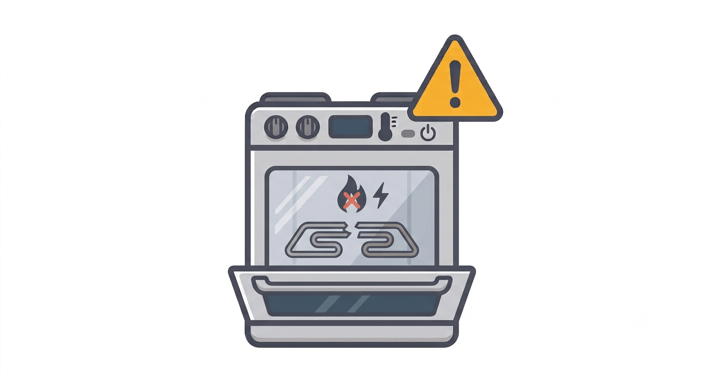 Faulty ignition or heating element