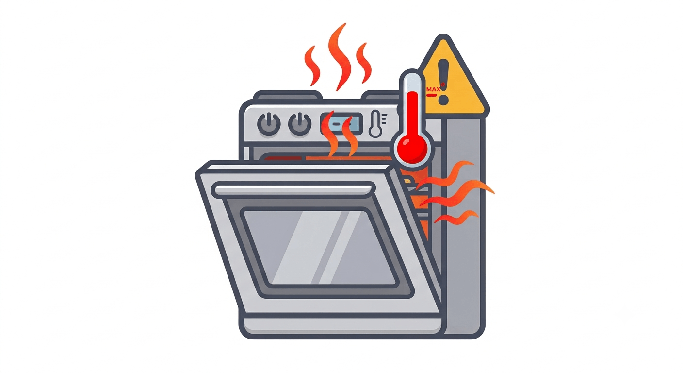 Oven overheating