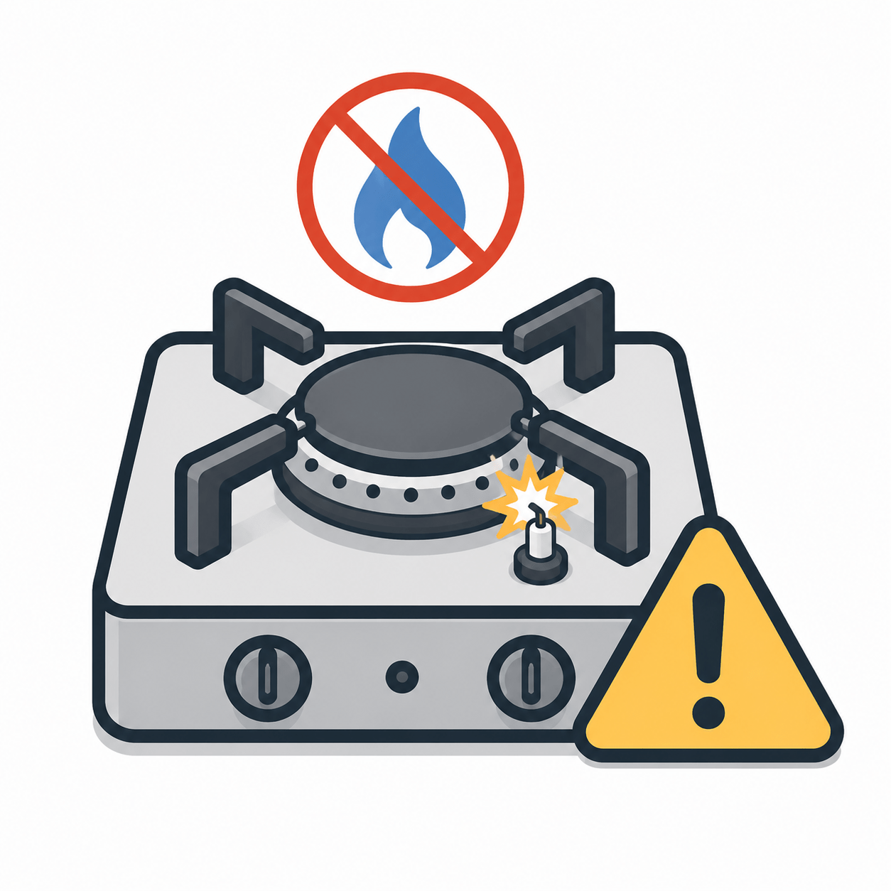 Gas burner not igniting