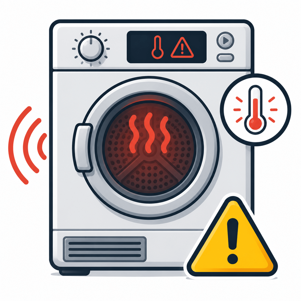 Dryer overheating