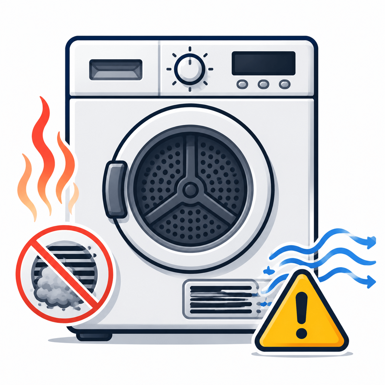 Burning smell or airflow concerns
