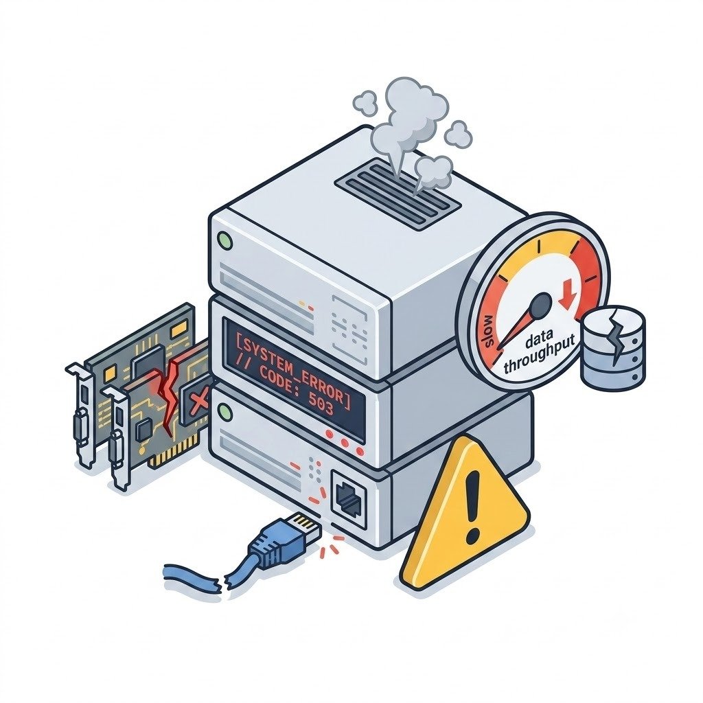 Error codes or performance issues