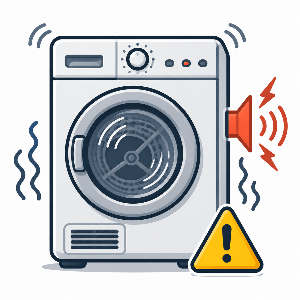 Dryer making loud or unusual noises