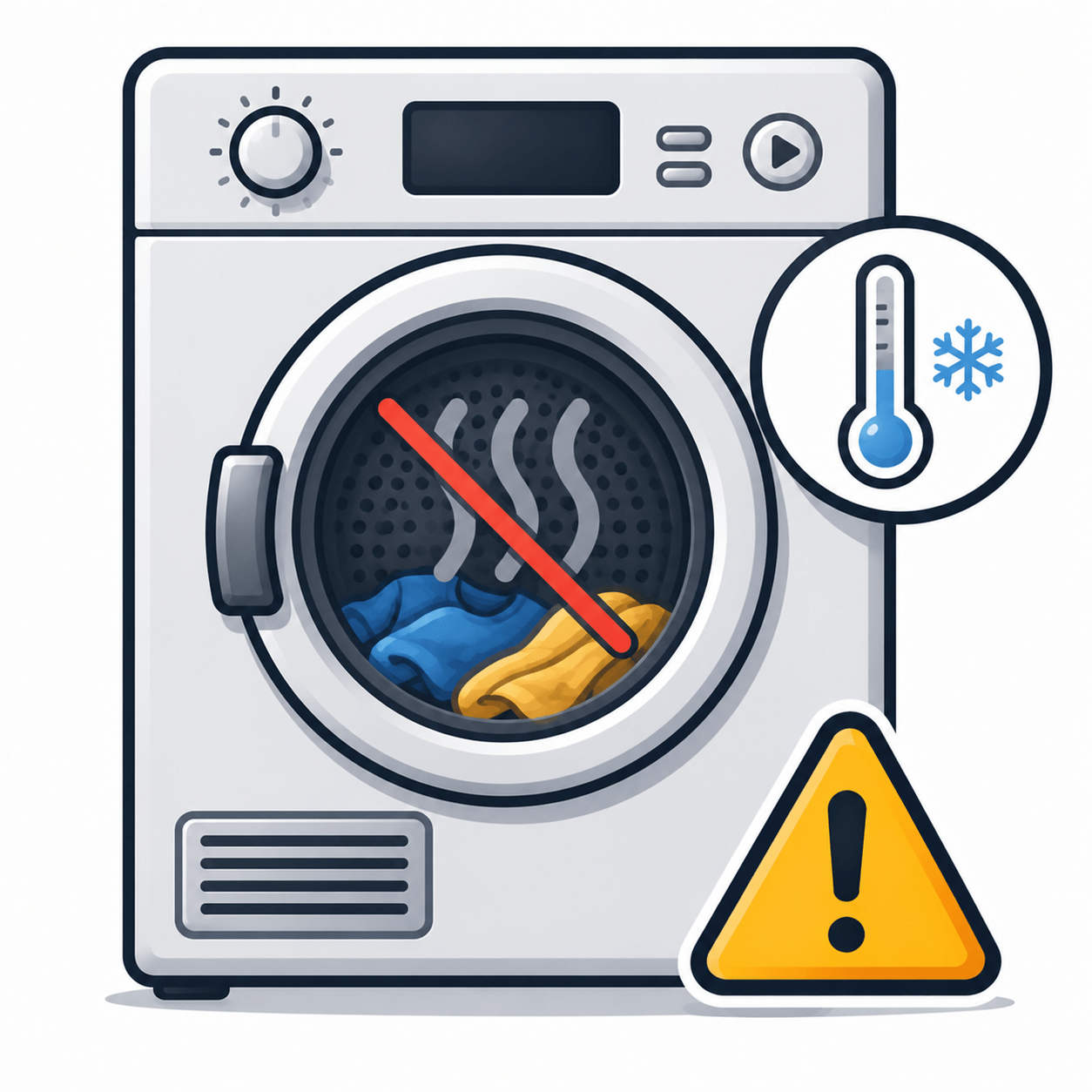 Dryer not heating