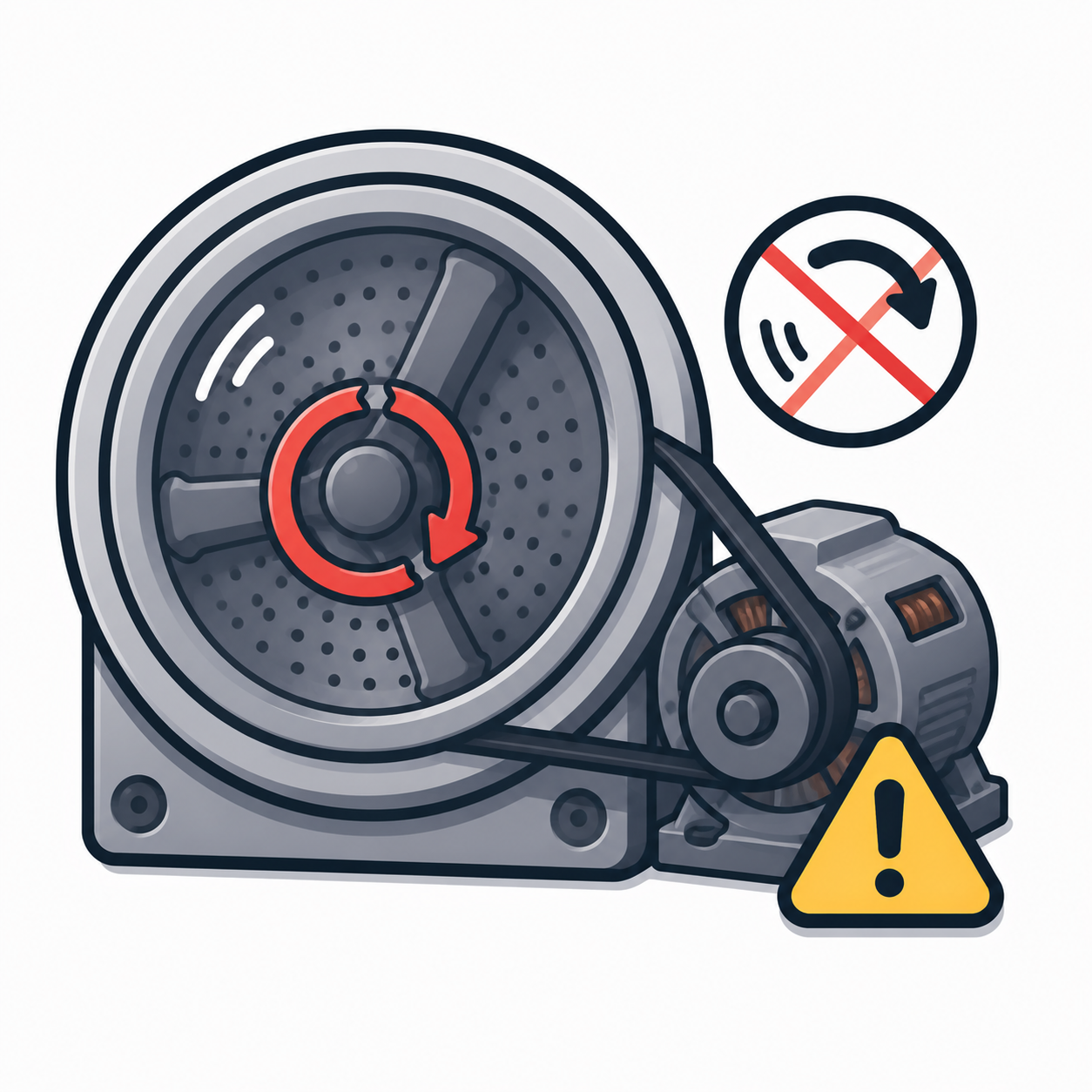 Washer not spinning