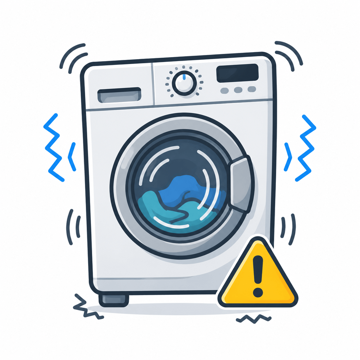 Washer shaking or making loud noises